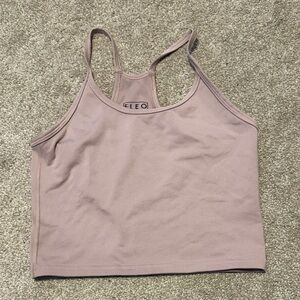 Fleo Mauve Crop Top
